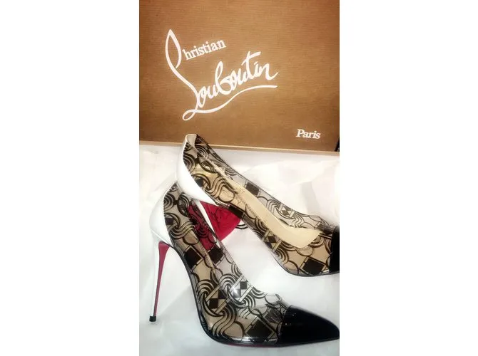 Christian Louboutin Louboutin Negro Blanco 