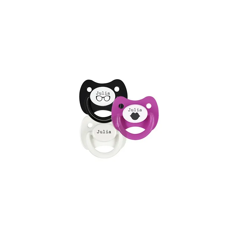 Chupetes Personalizados Modelo HipsterGirl