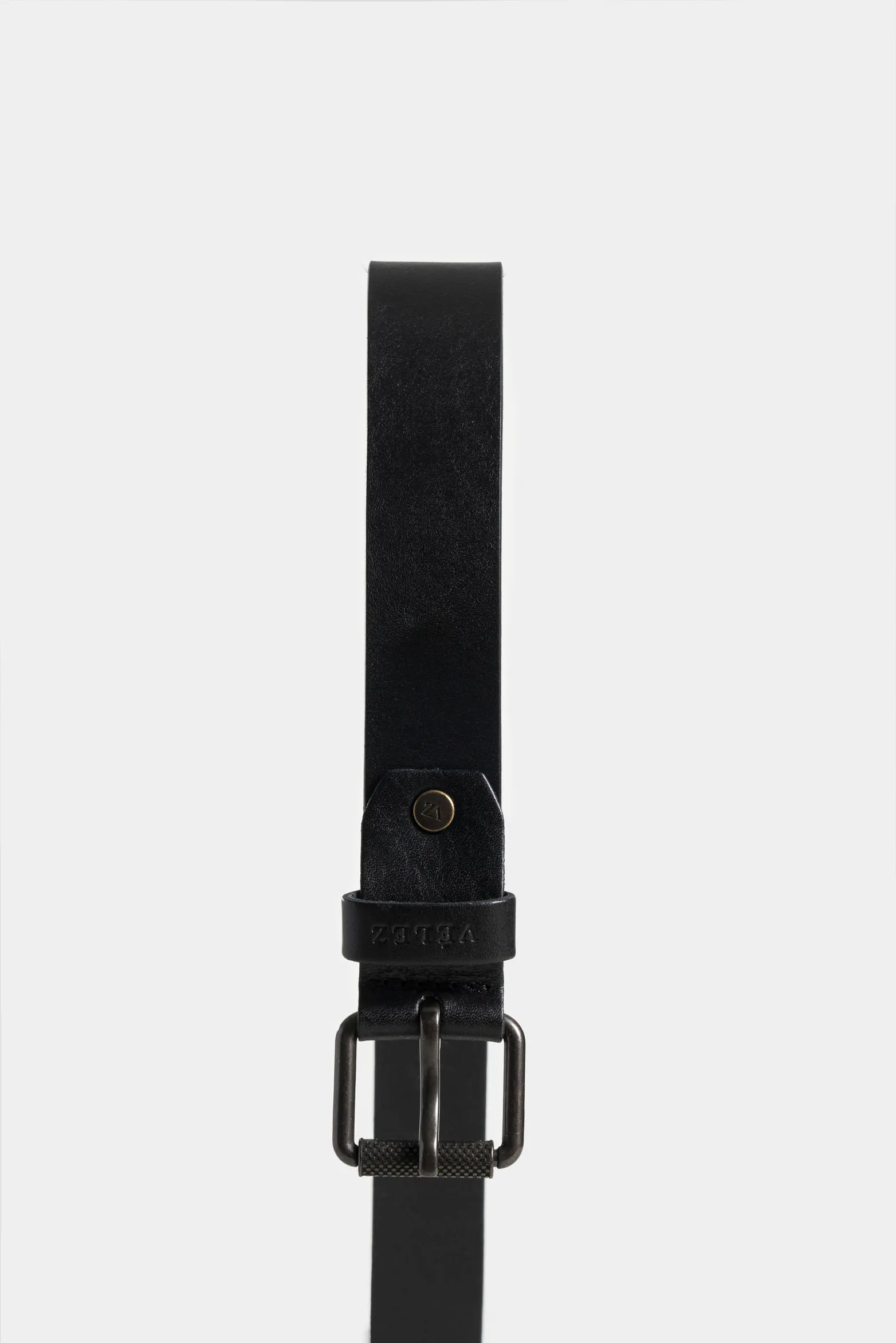 Cinturón unifaz oasis de cuero para hombre hebilla coscojo