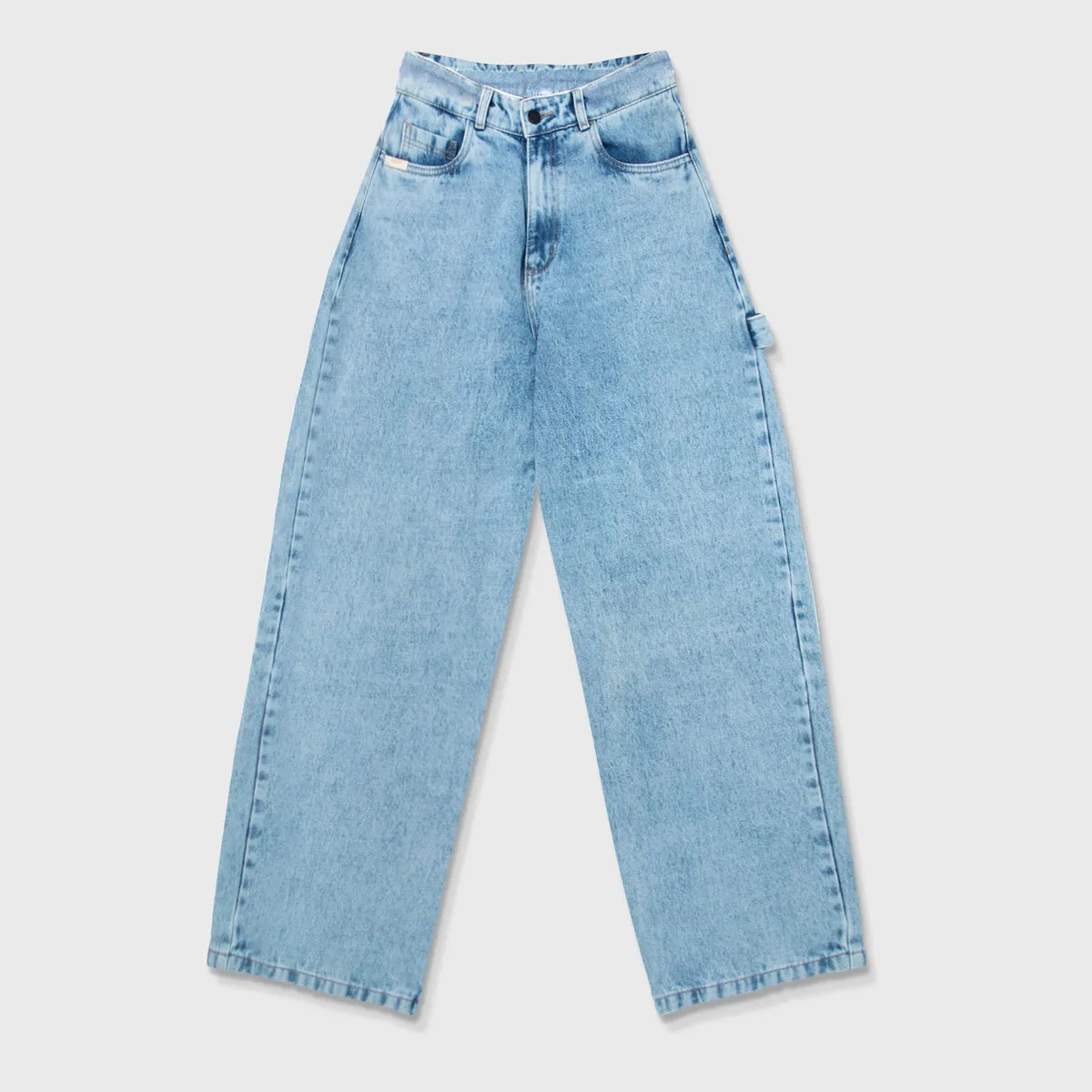 CLASSIC WIDE LEG JEANS  LIGHT BLUE