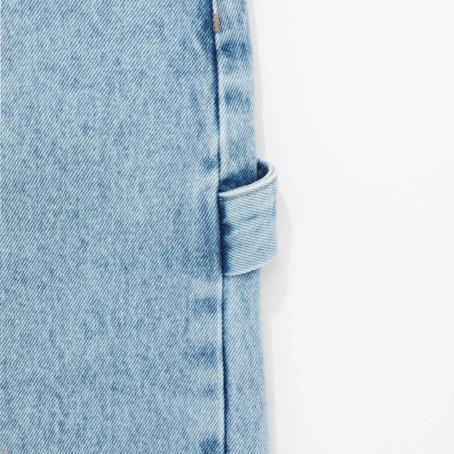 CLASSIC WIDE LEG JEANS  LIGHT BLUE