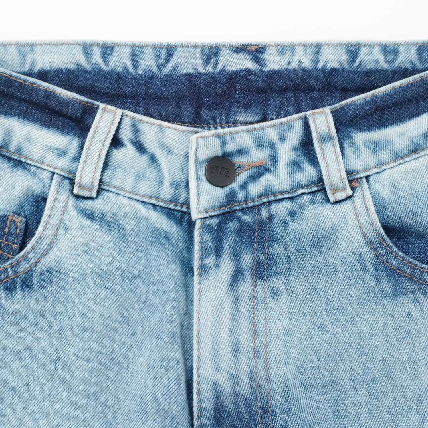 CLASSIC WIDE LEG JEANS  LIGHT BLUE