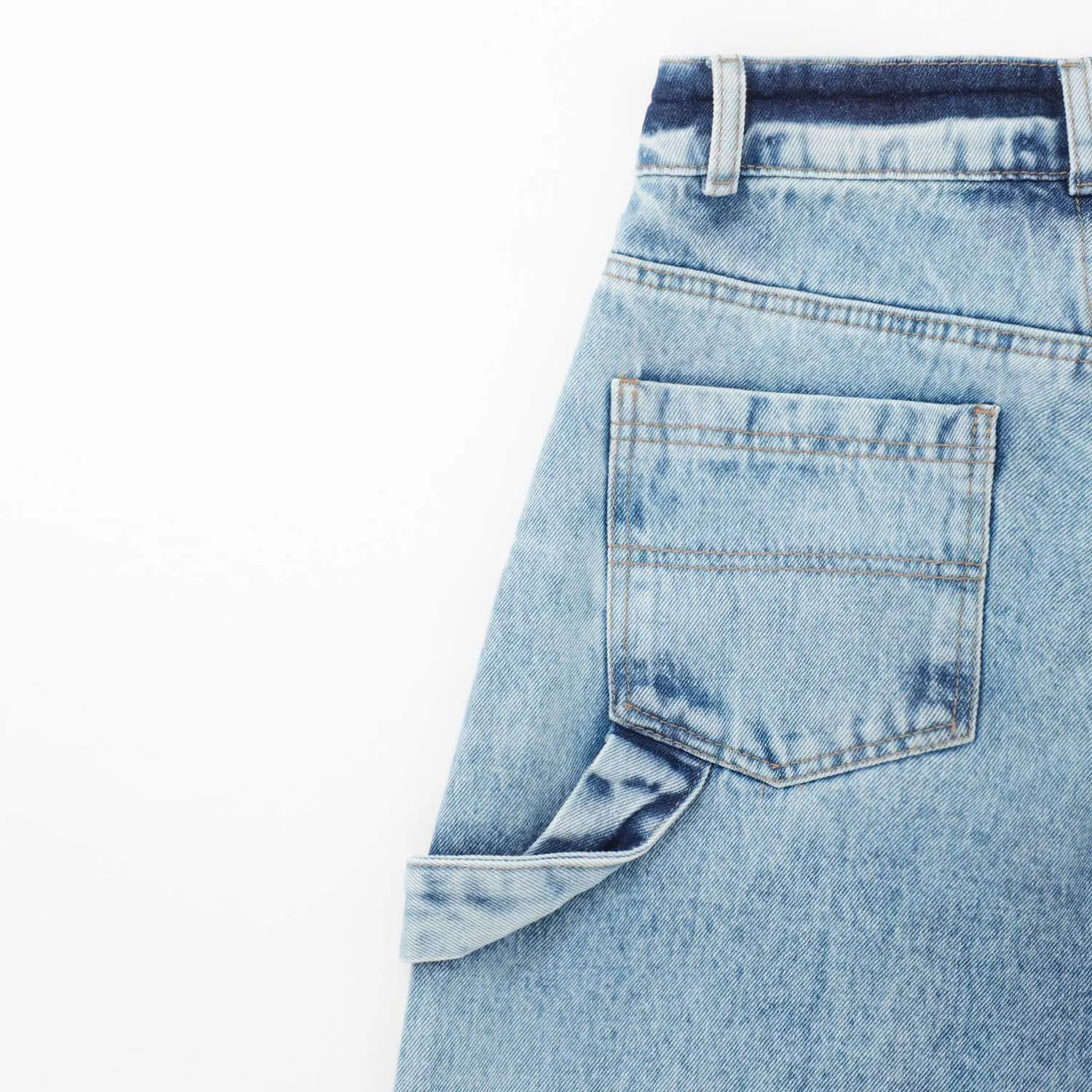 CLASSIC WIDE LEG JEANS  LIGHT BLUE
