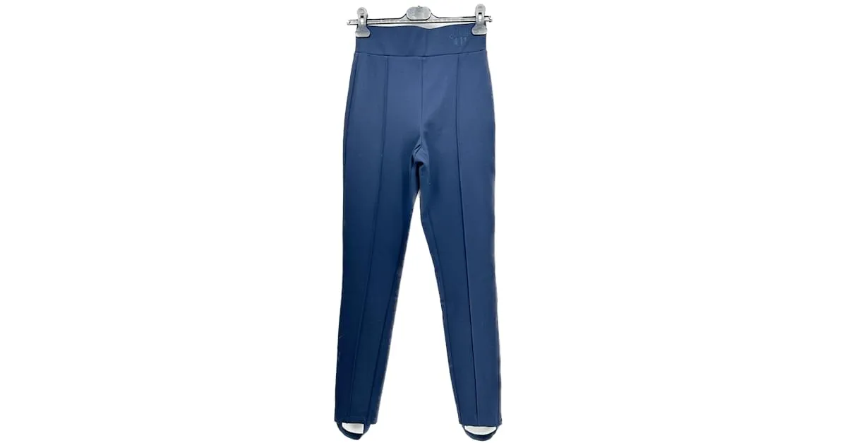 CLAUDIE PIERLOT Pantalón T.fr 36 Viscosa Azul 
