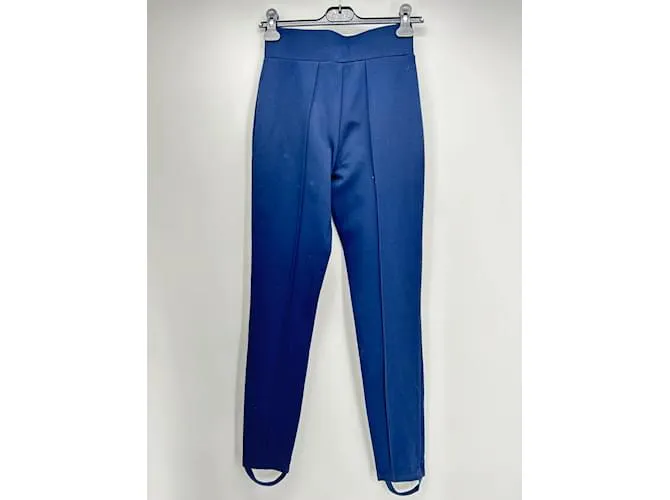CLAUDIE PIERLOT Pantalón T.fr 36 Viscosa Azul 