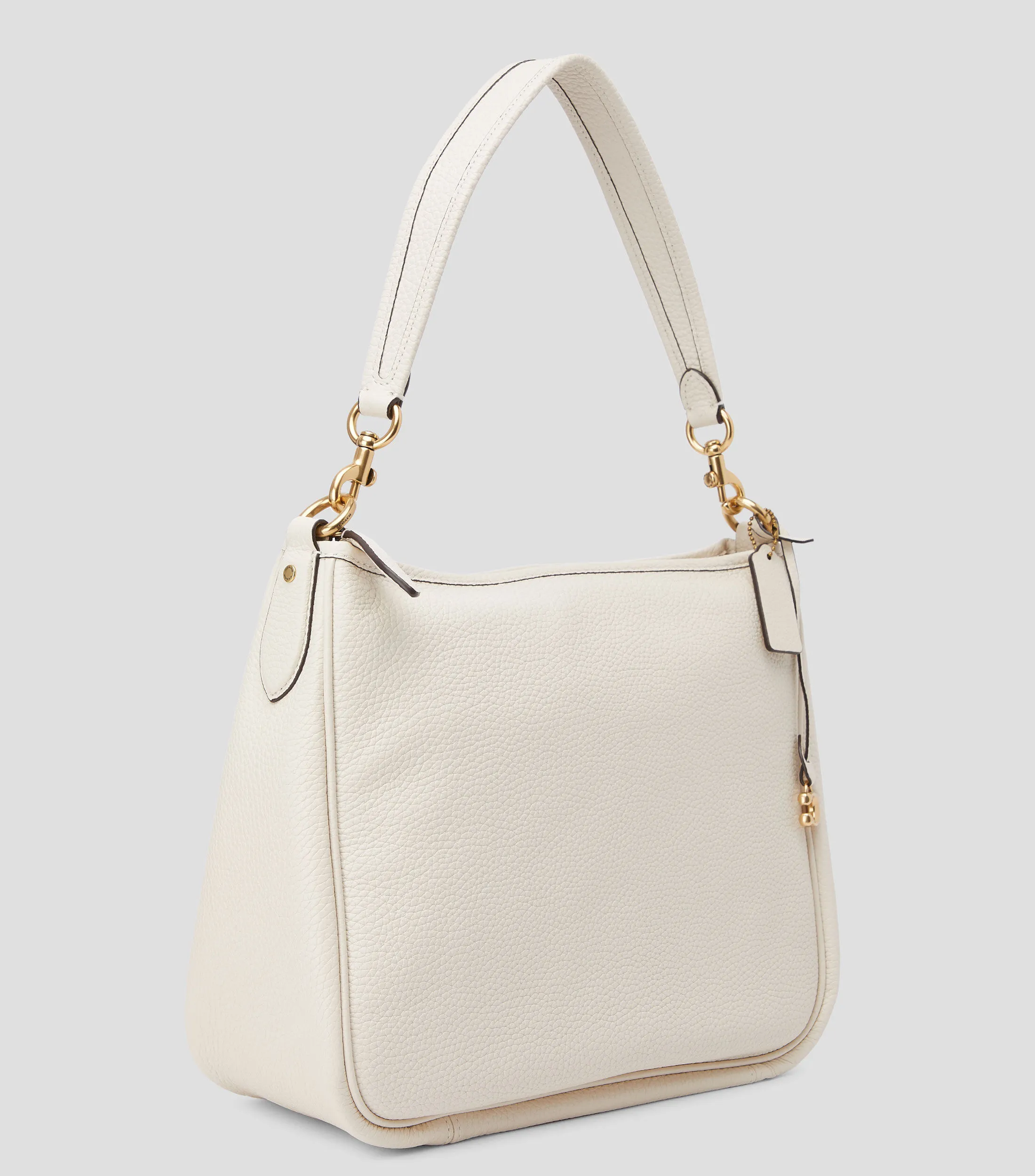 Coach Bolso Shoulder blanco en piel Cary granulado Mujer