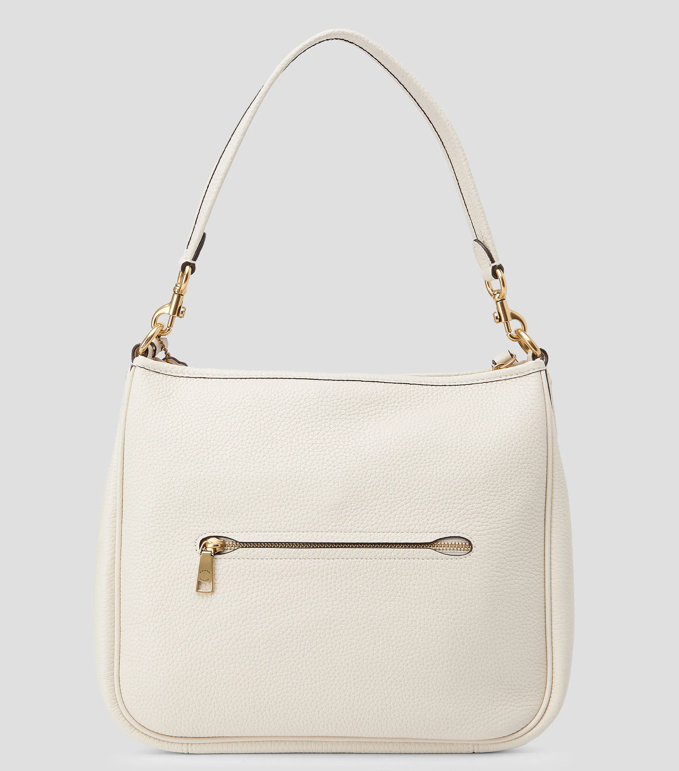 Coach Bolso Shoulder blanco en piel Cary granulado Mujer