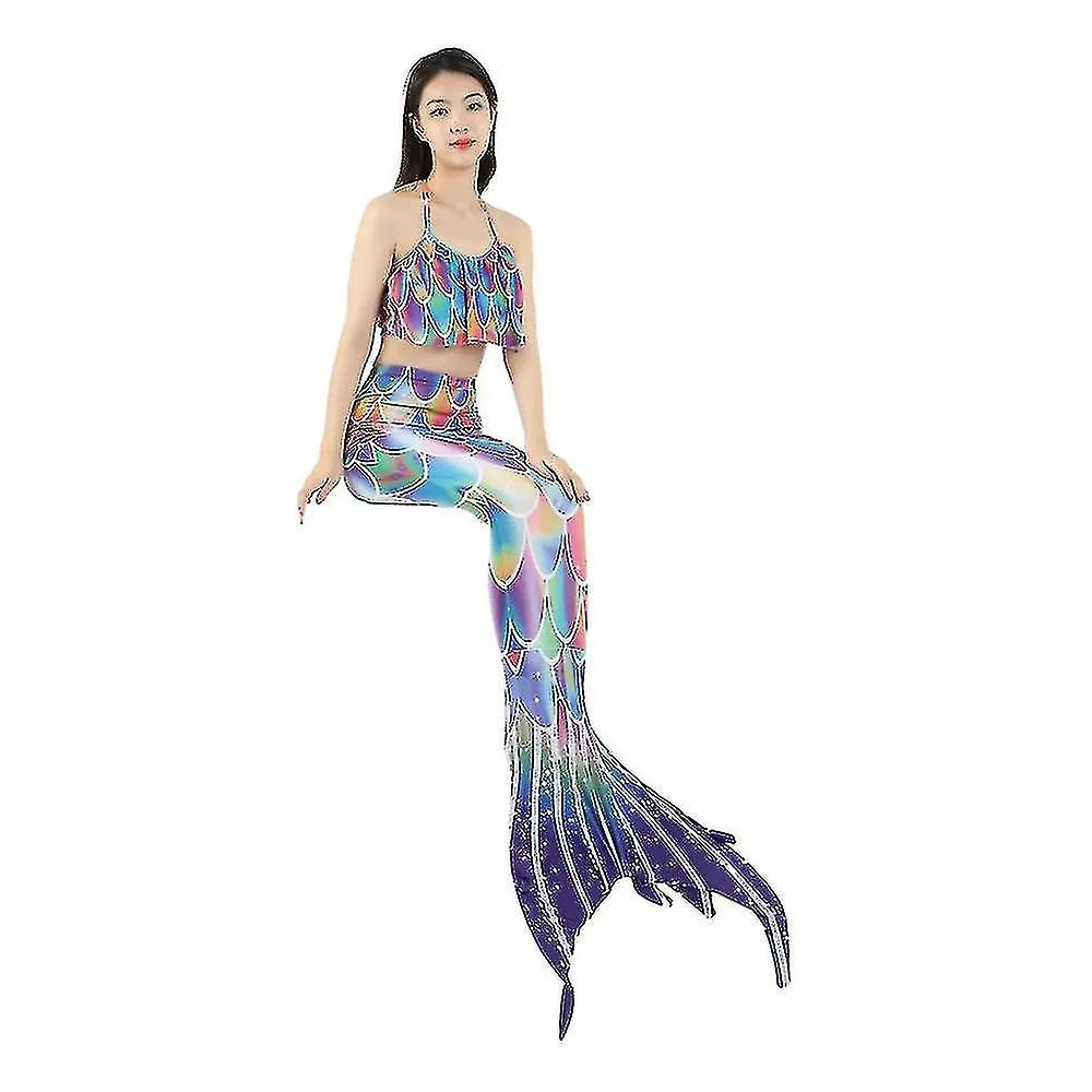 Colas de sirena para nadar para niños y adultos con monoaleta