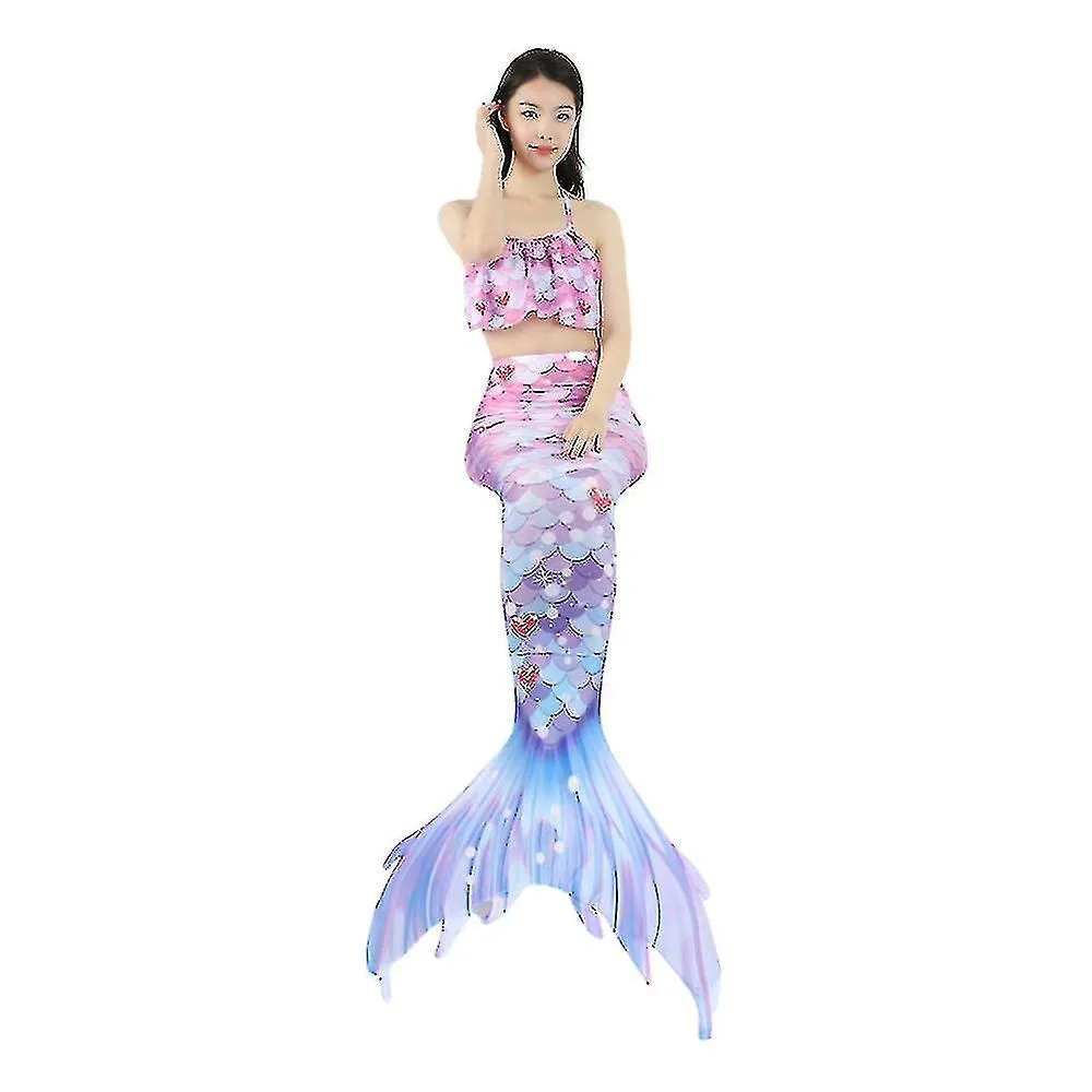 Colas de sirena para nadar para niños y adultos con monoaleta