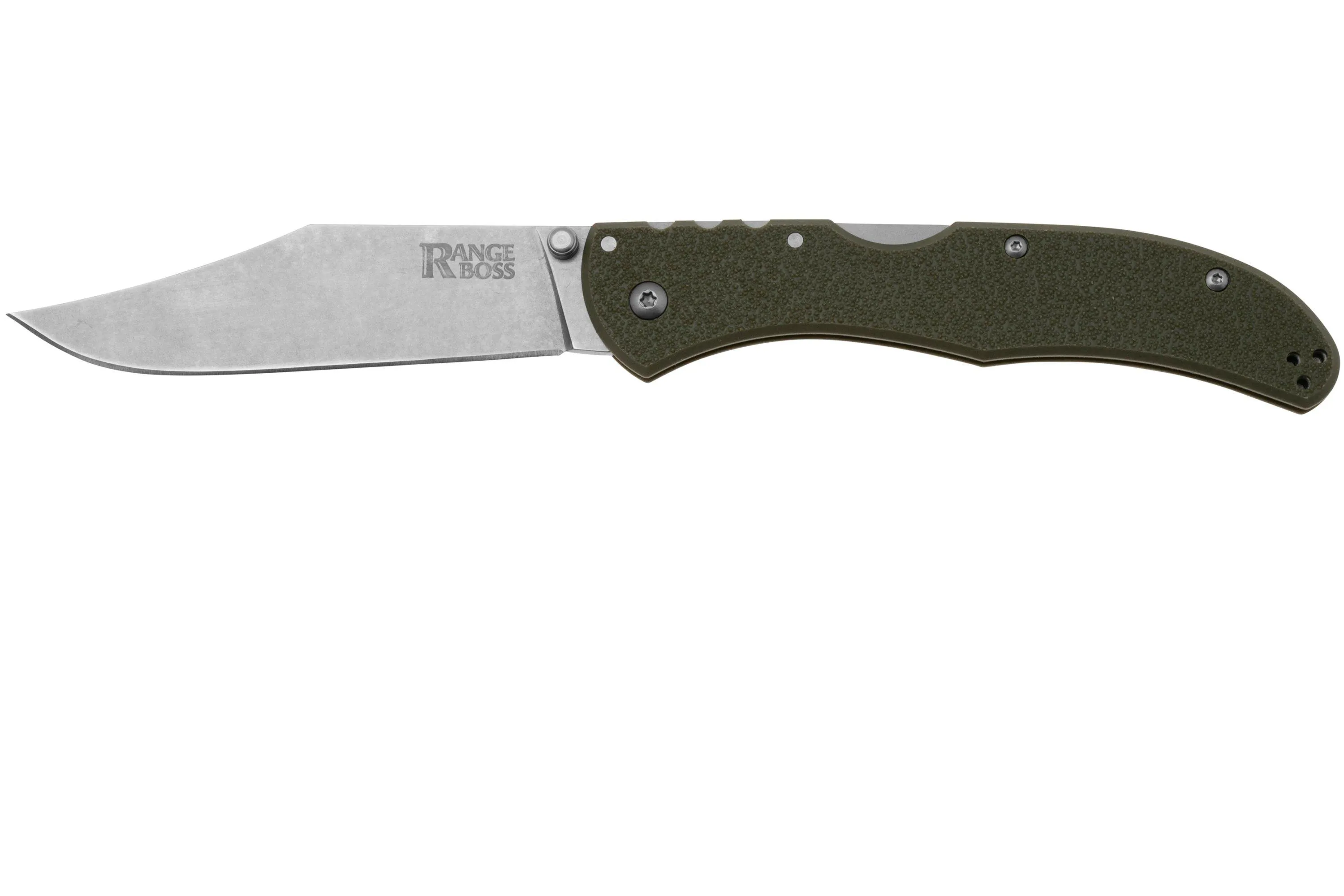 Cold Steel Range Boss Lockback OD Green 20KR7 navaja