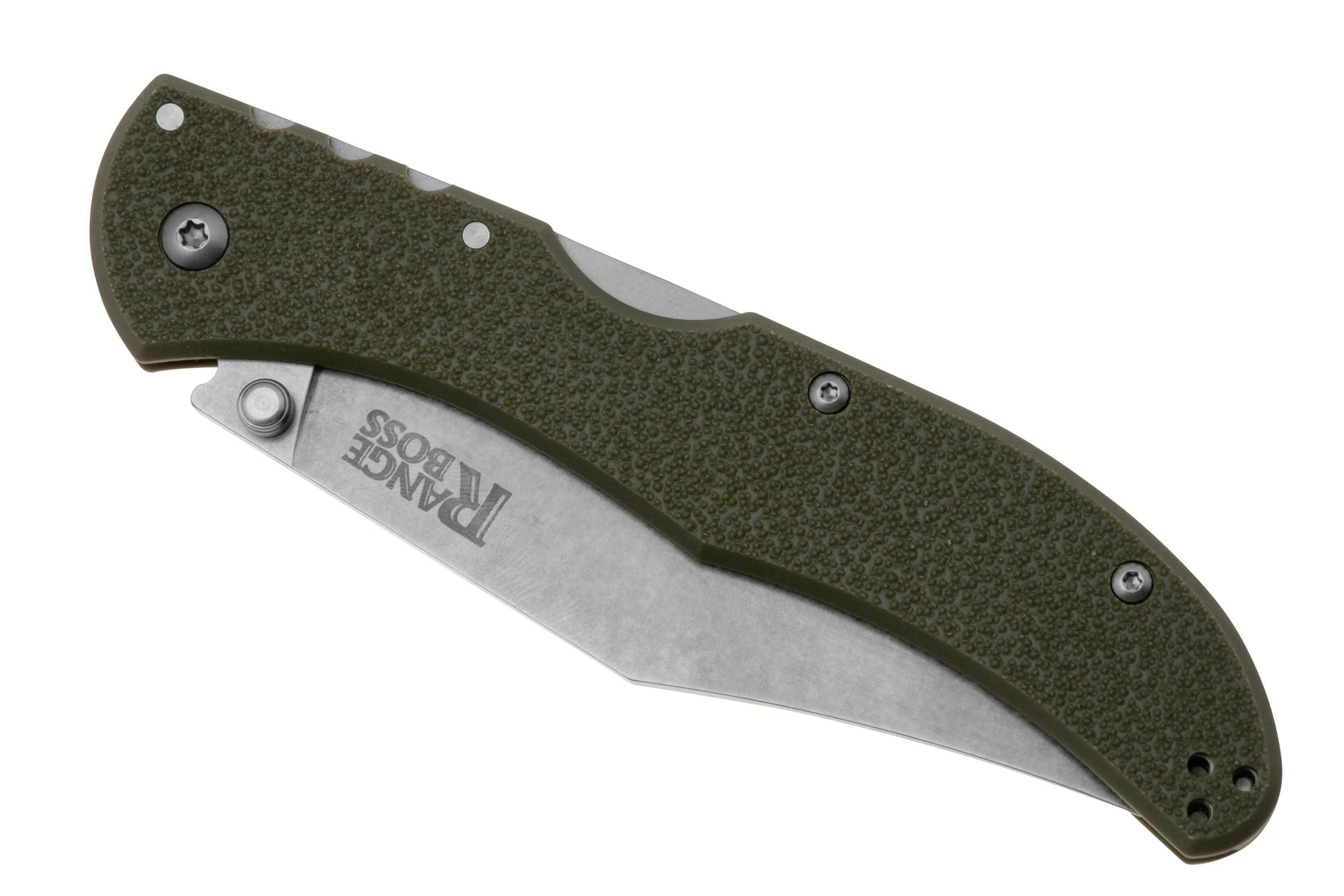 Cold Steel Range Boss Lockback OD Green 20KR7 navaja