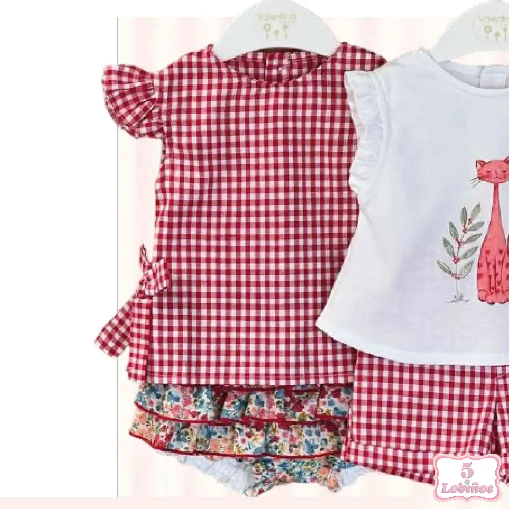 CONJUNTO BEBÉ NIÑA CELINE BLUSA Valentina Bebés