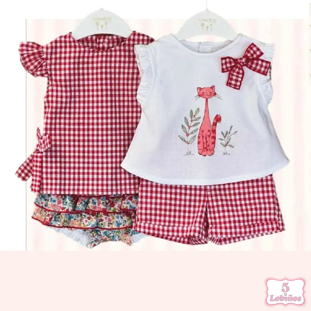 CONJUNTO BEBÉ NIÑA CELINE BLUSA Valentina Bebés