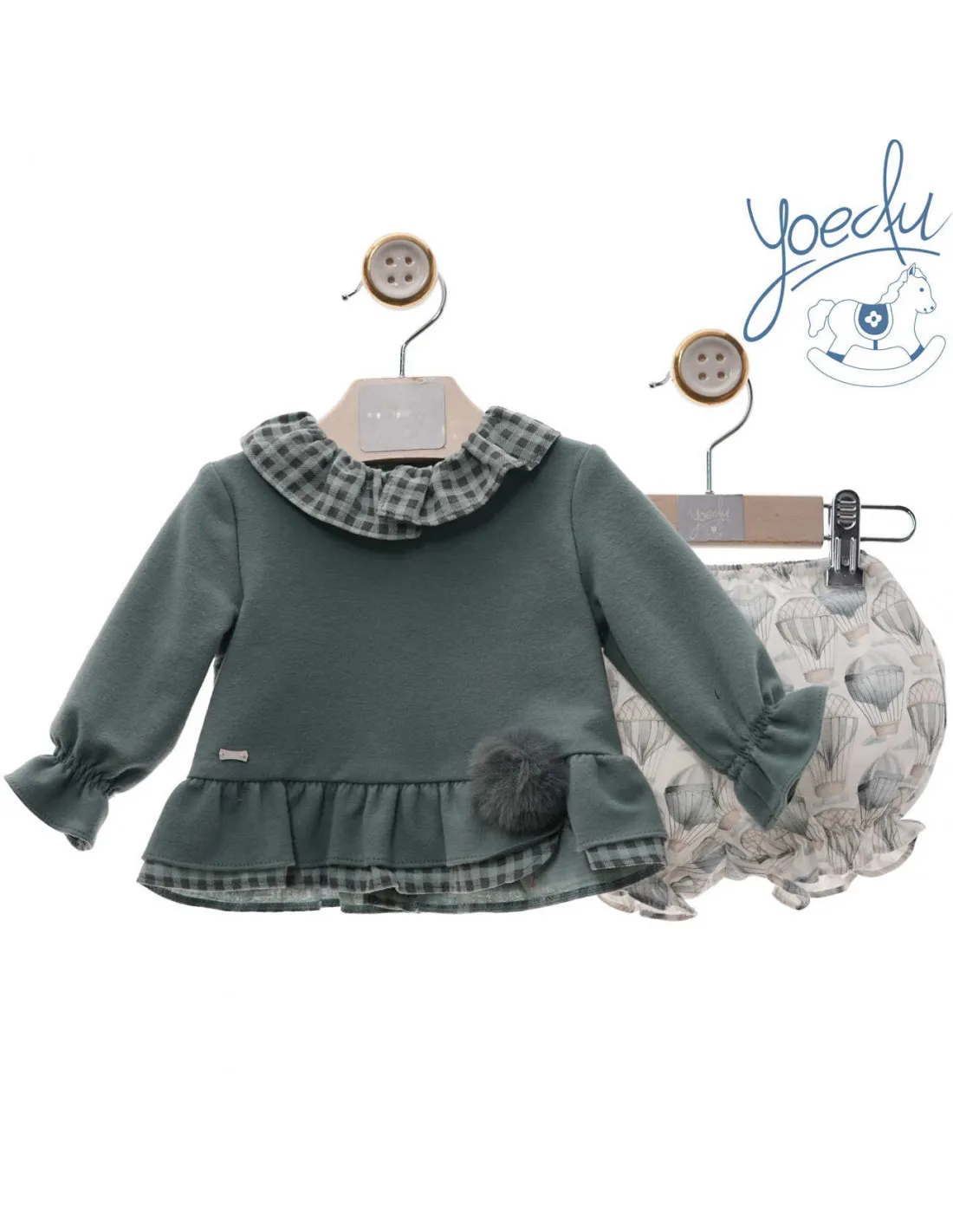 Conjunto bebé Alaska de Yoedu invierno