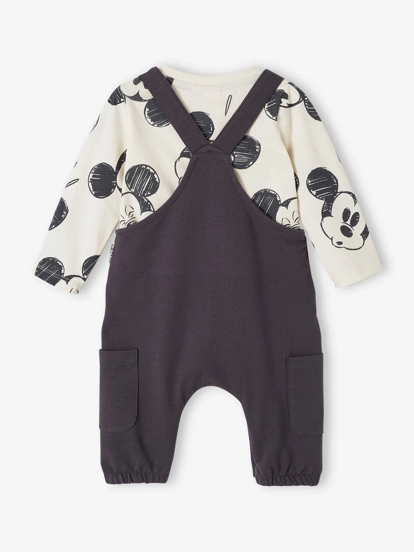 Conjunto Disney® para bebé: camiseta de algodón + peto