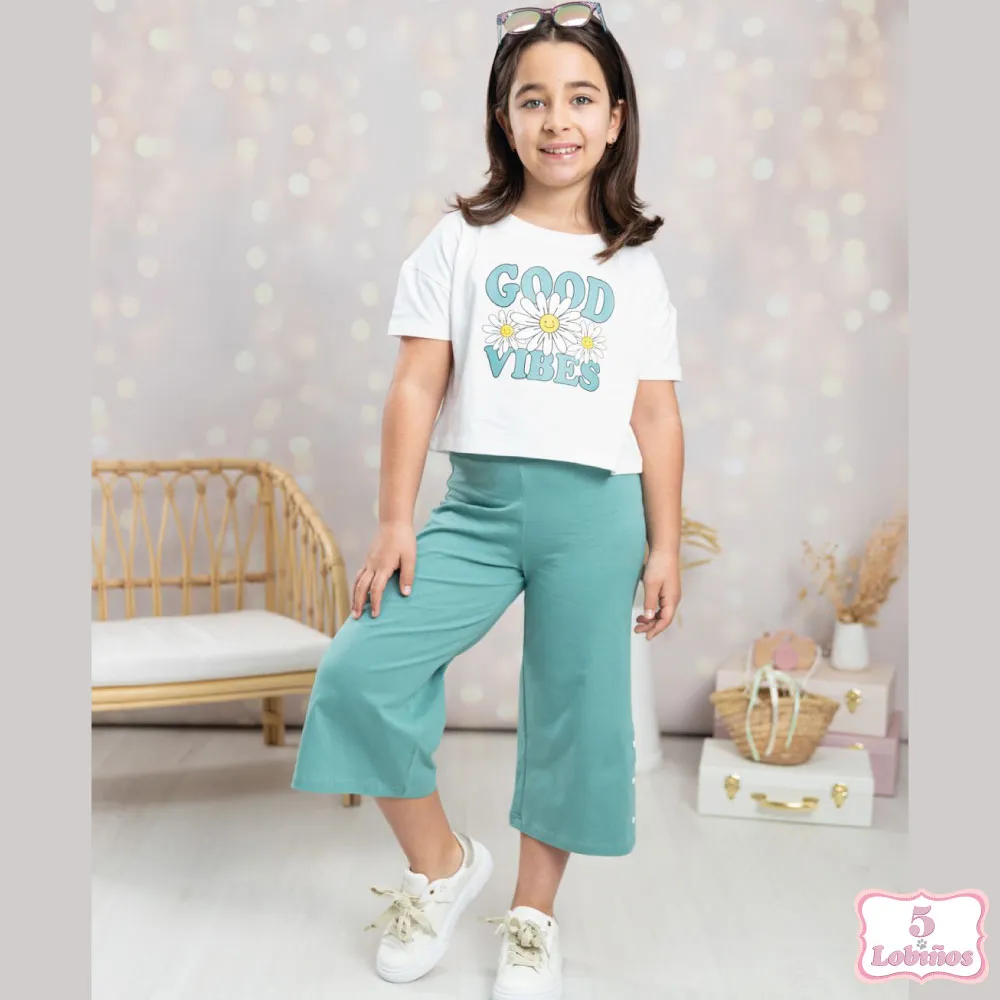 CONJUNTO NIÑA MARGARITAS