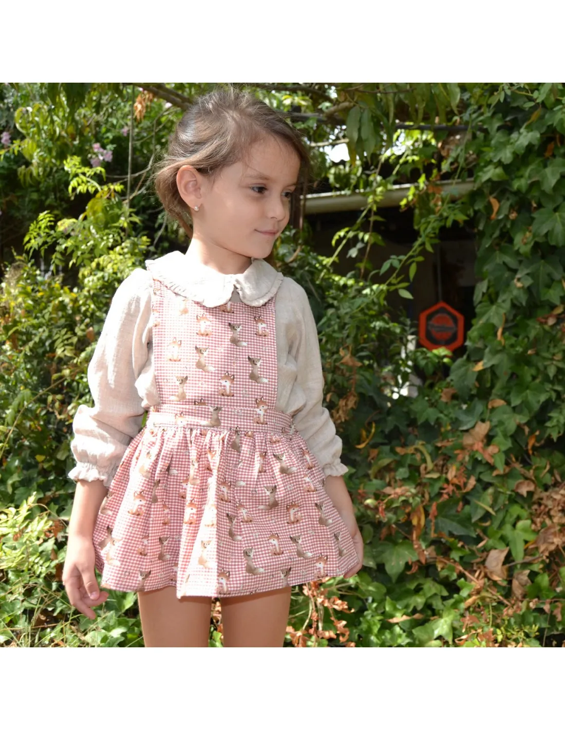Conjunto niña pichi Fox de Popys invierno