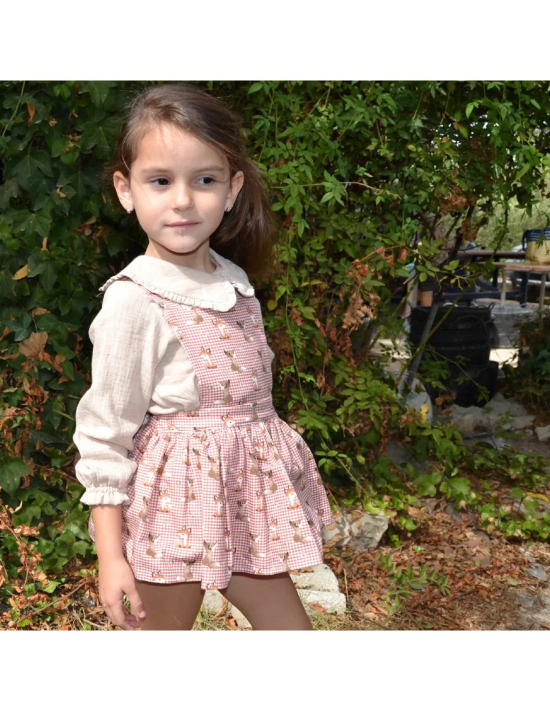 Conjunto niña pichi Fox de Popys invierno