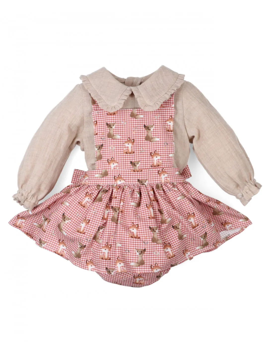 Conjunto niña pichi Fox de Popys invierno