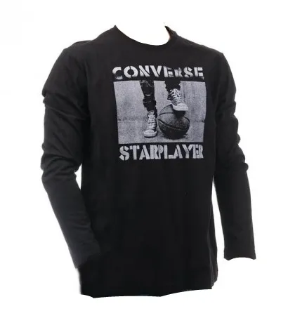 CONVERSE CAMISETA TCOMIC M/L (NEGRO)