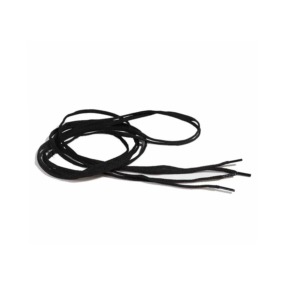 Cordones Ovalados Negros 150 cm