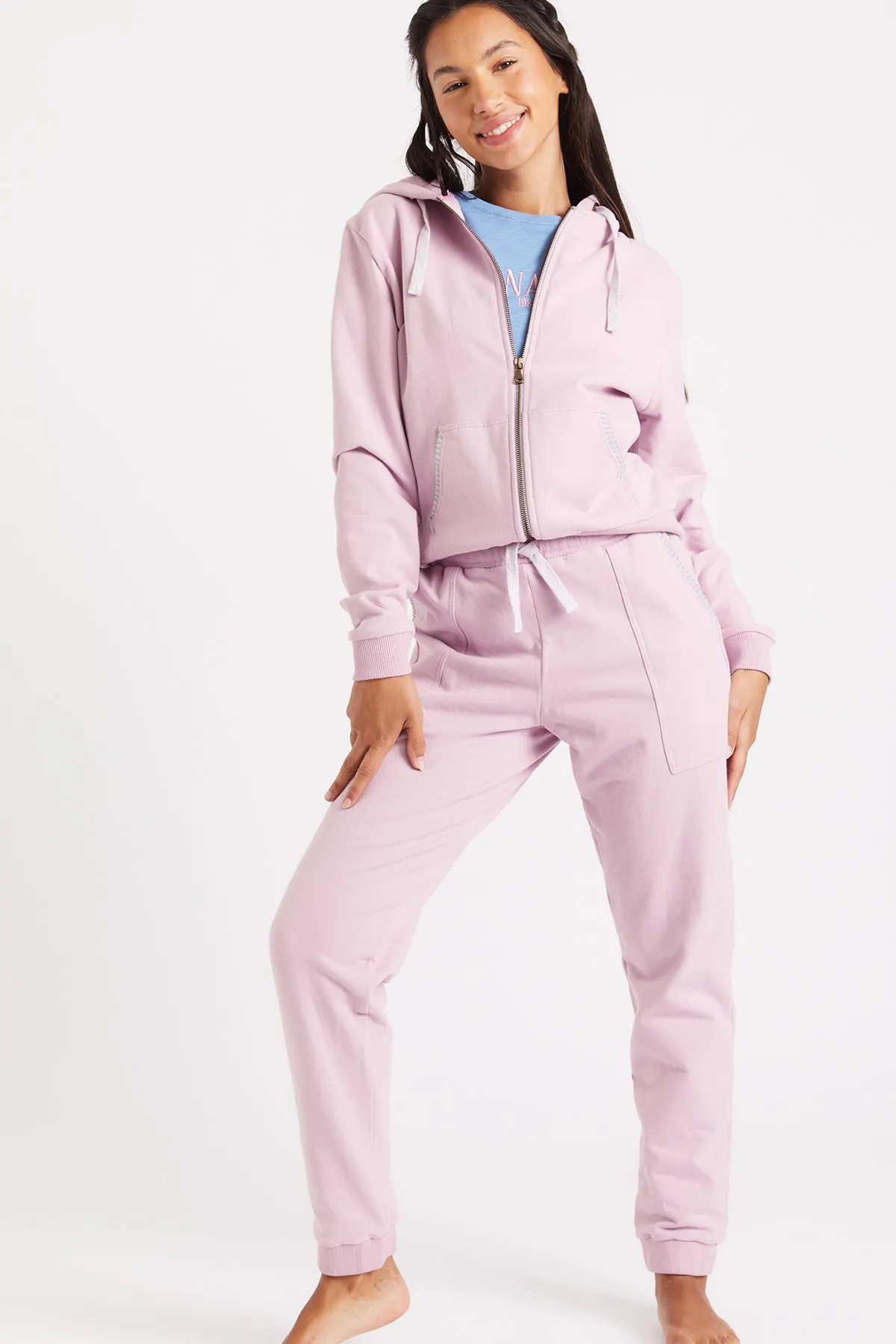 Cozy Modelo lilac joggers