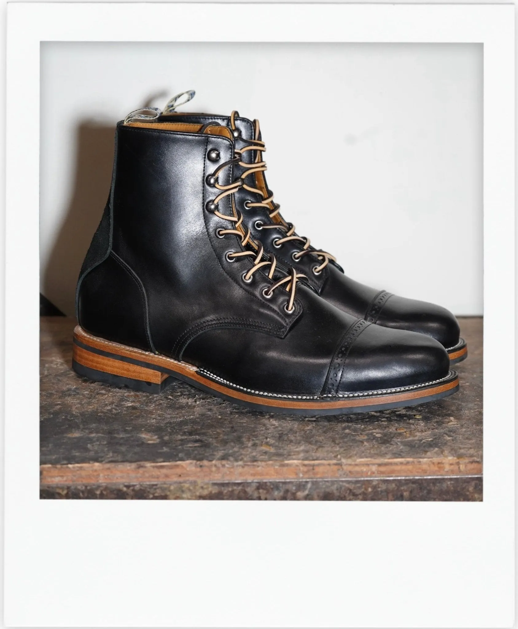DB HUNTER CAP TOE BLACK US 12