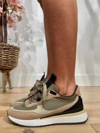 Deportiva Combinada SPLAT Verde Militar