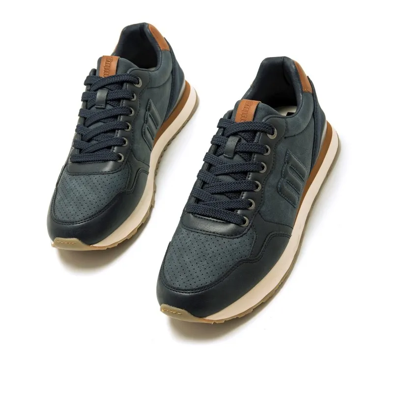 Deportivas Casual de Hombre MTNG PORLAND Azul 58711