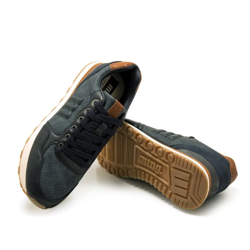 Deportivas Casual de Hombre MTNG PORLAND Azul 58711