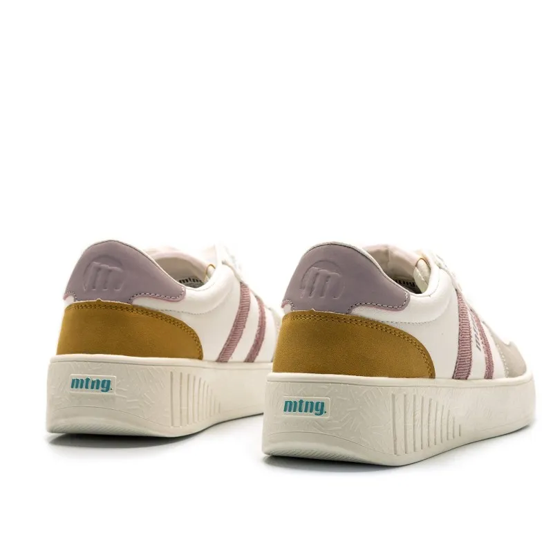 Deportivas Casual de Mujer MTNG DELTA Blanco 53022