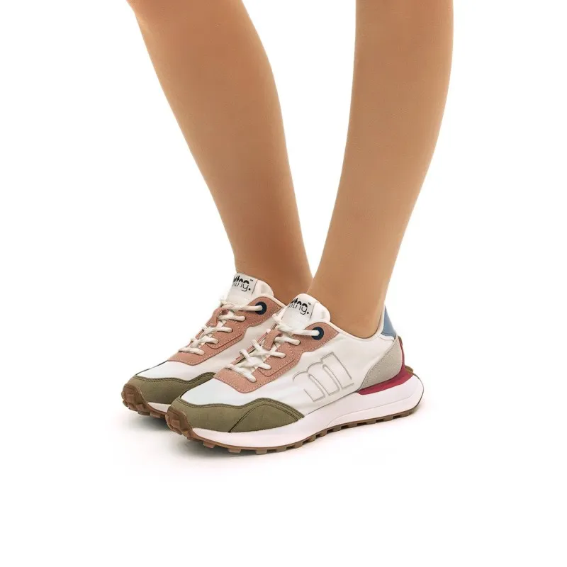 Deportivas Casual de Mujer MTNG ZINC Blanco 56248
