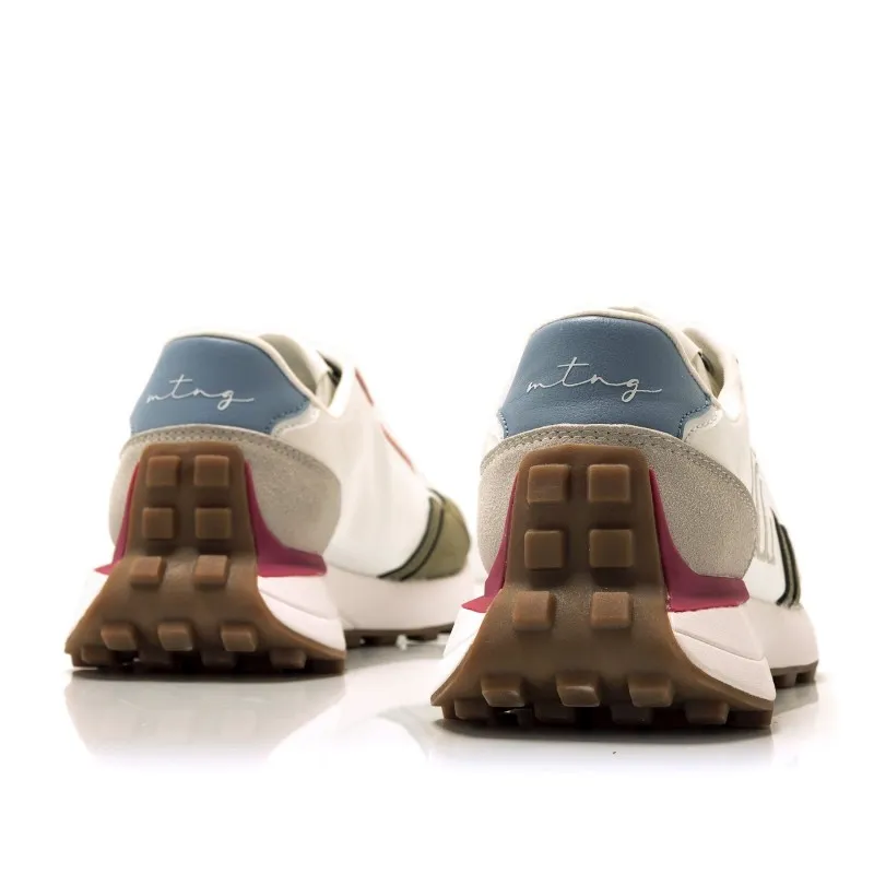 Deportivas Casual de Mujer MTNG ZINC Blanco 56248