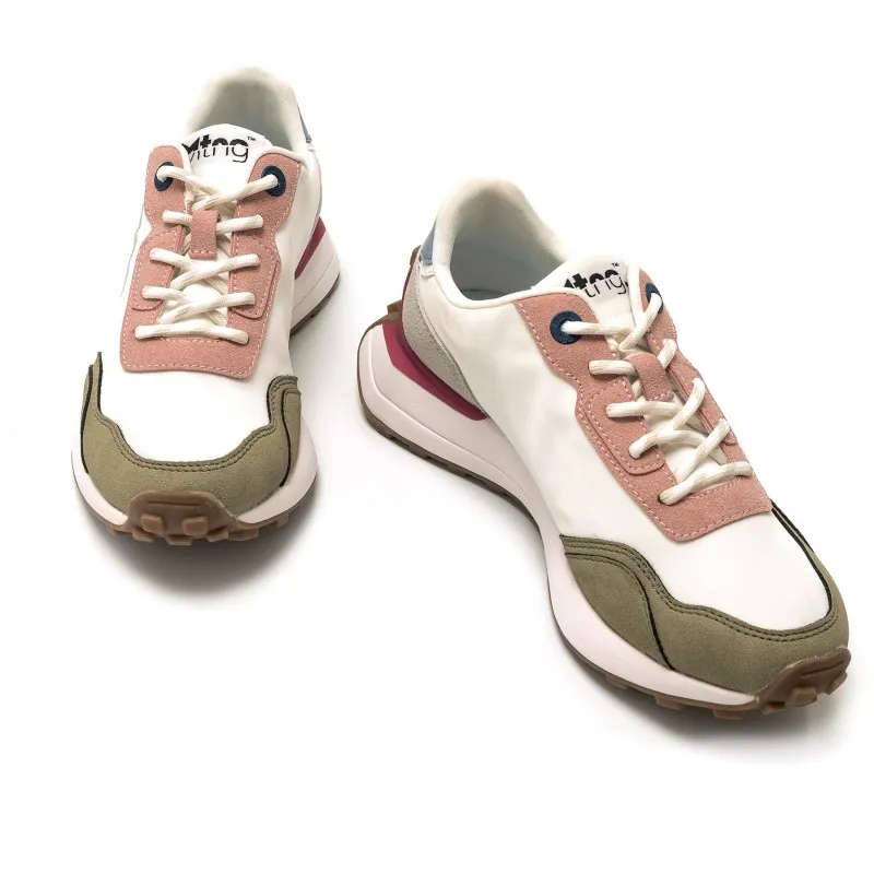 Deportivas Casual de Mujer MTNG ZINC Blanco 56248
