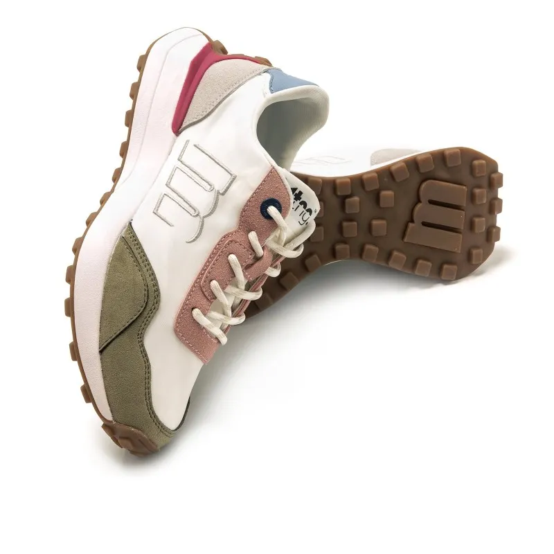 Deportivas Casual de Mujer MTNG ZINC Blanco 56248