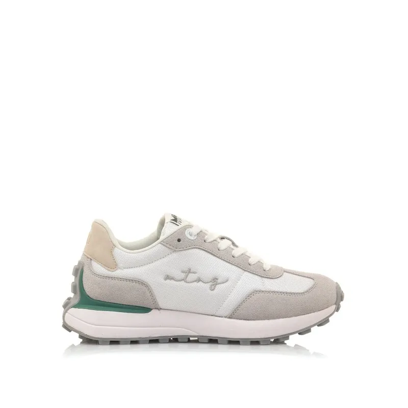 Deportivas Casual de Mujer MTNG ZINC Blanco 56278