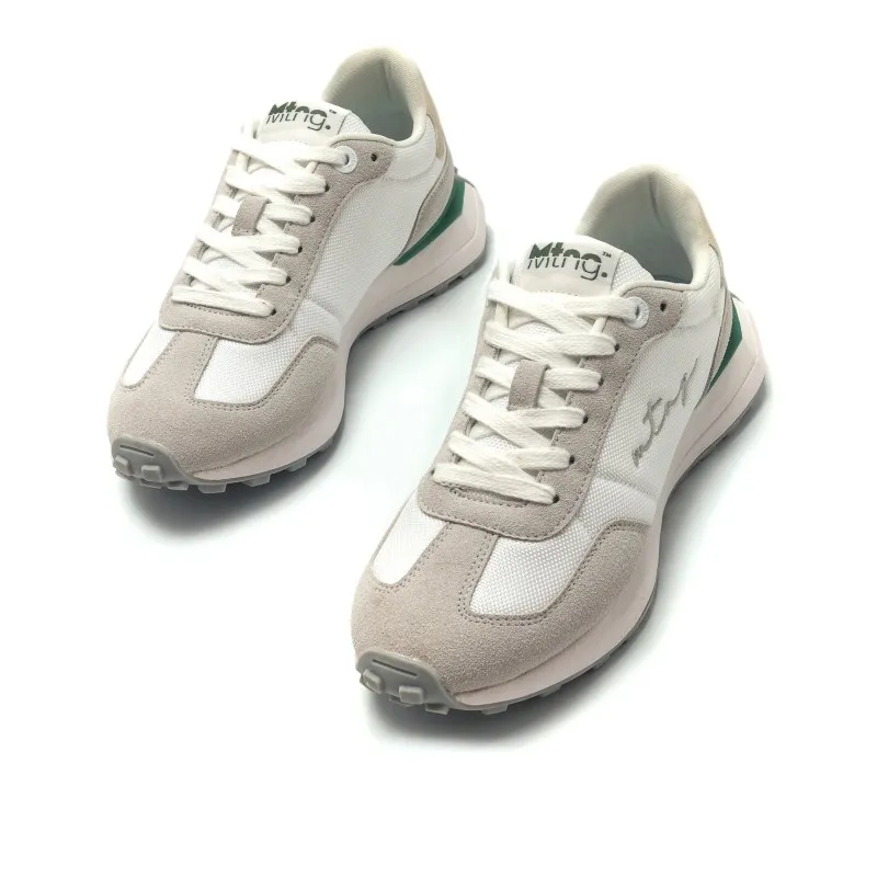 Deportivas Casual de Mujer MTNG ZINC Blanco 56278