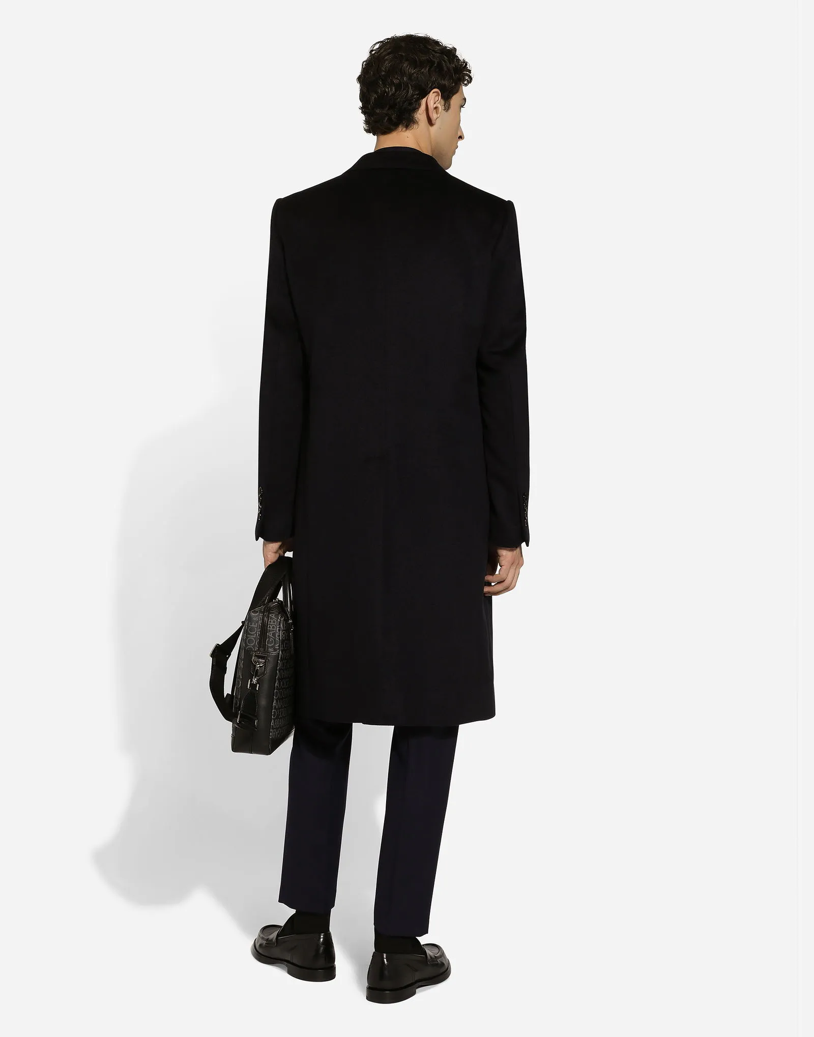 DOLCE & GABBANA SINGLEBREASTED FLANNEL TAORMINAFIT JACKET
