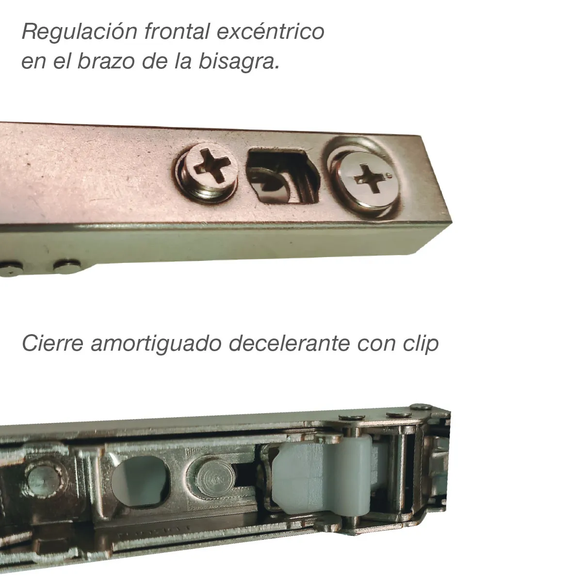 ECO SUPER CODO  BISAGRA Ø35 MM. DE APERTURA 110º CON CIERRE DECELERANTE