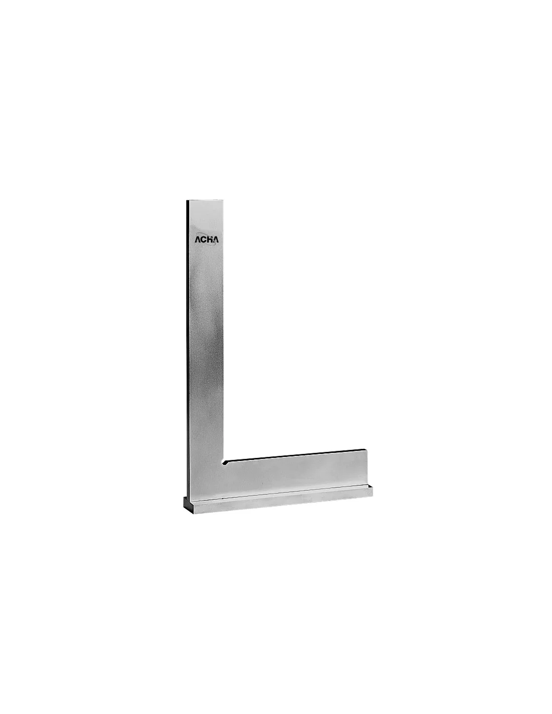 Escuadra DIN 875/2 de acero al carbono, lisa 75 x 50mm