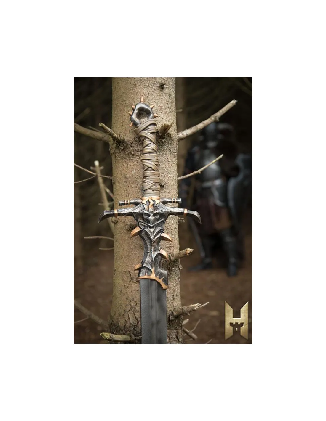 Espada de merodeador serie Stronghold, erosionada