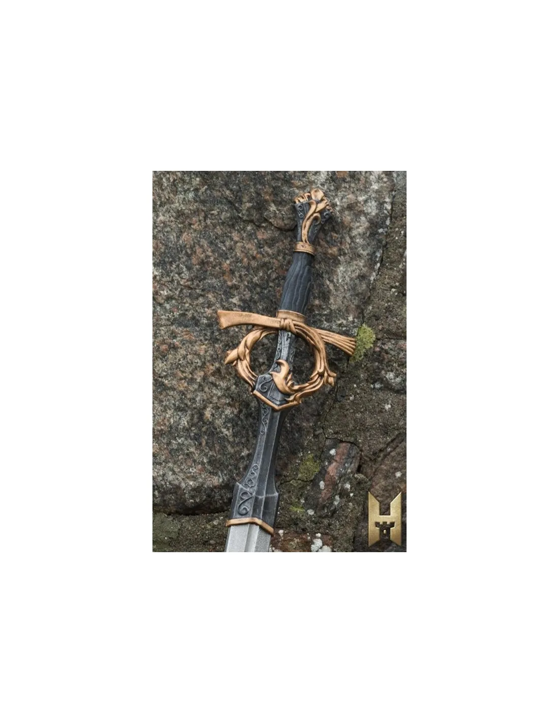 Espada de noble serie Stronghold, dorada