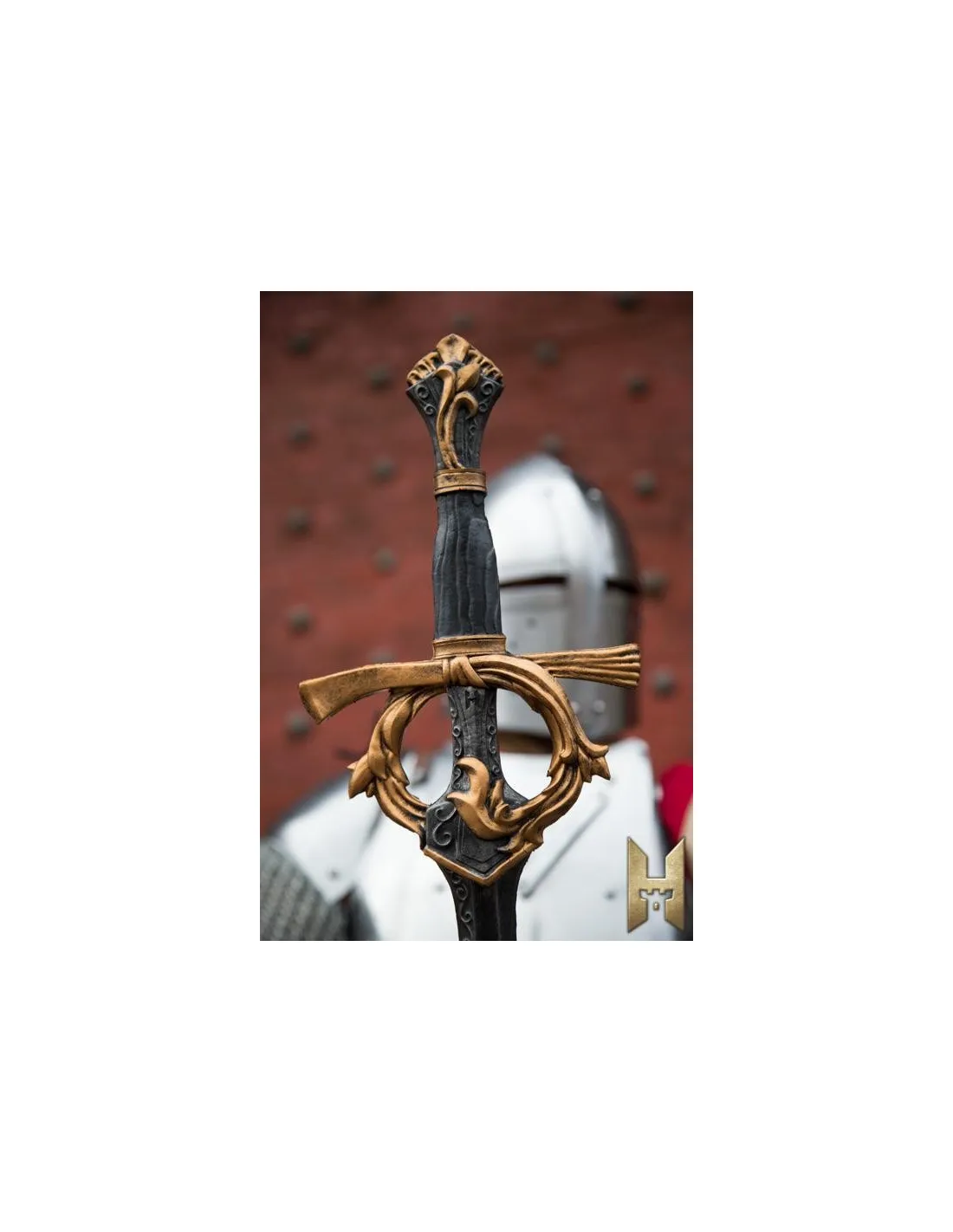 Espada de noble serie Stronghold, dorada