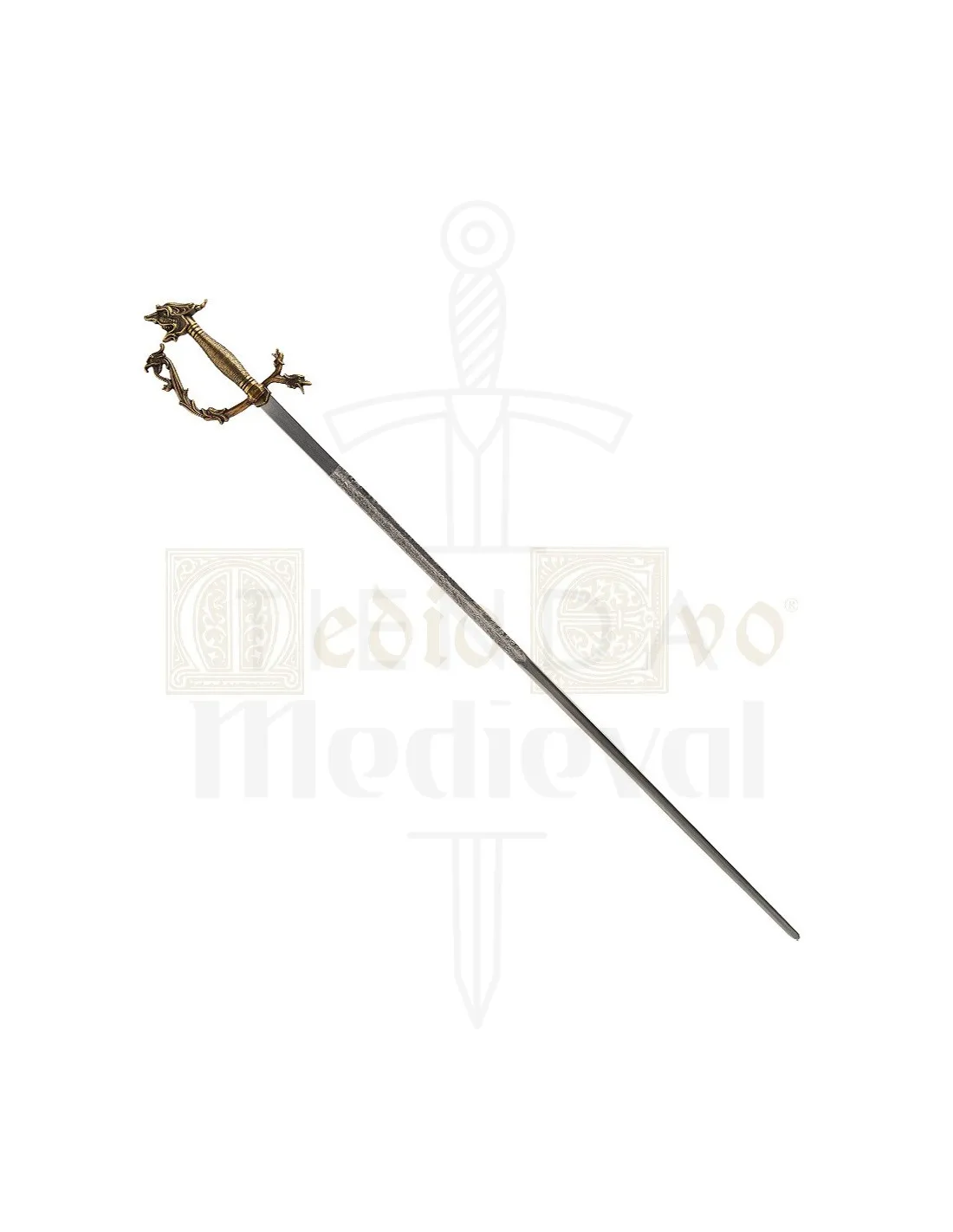 Espada Italiana dragón, s. XVI