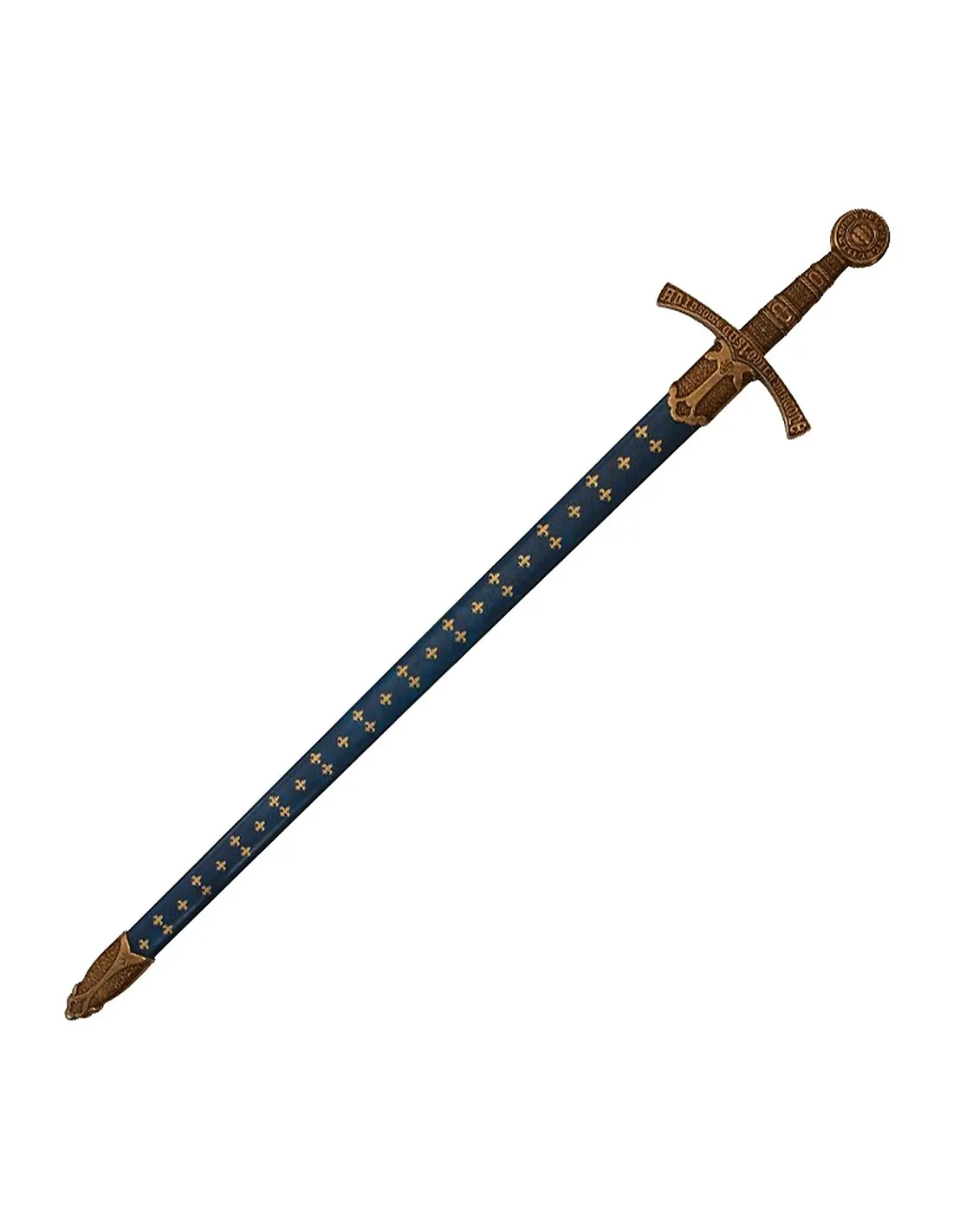 Espada medieval flor de lys, Francia S. XIV