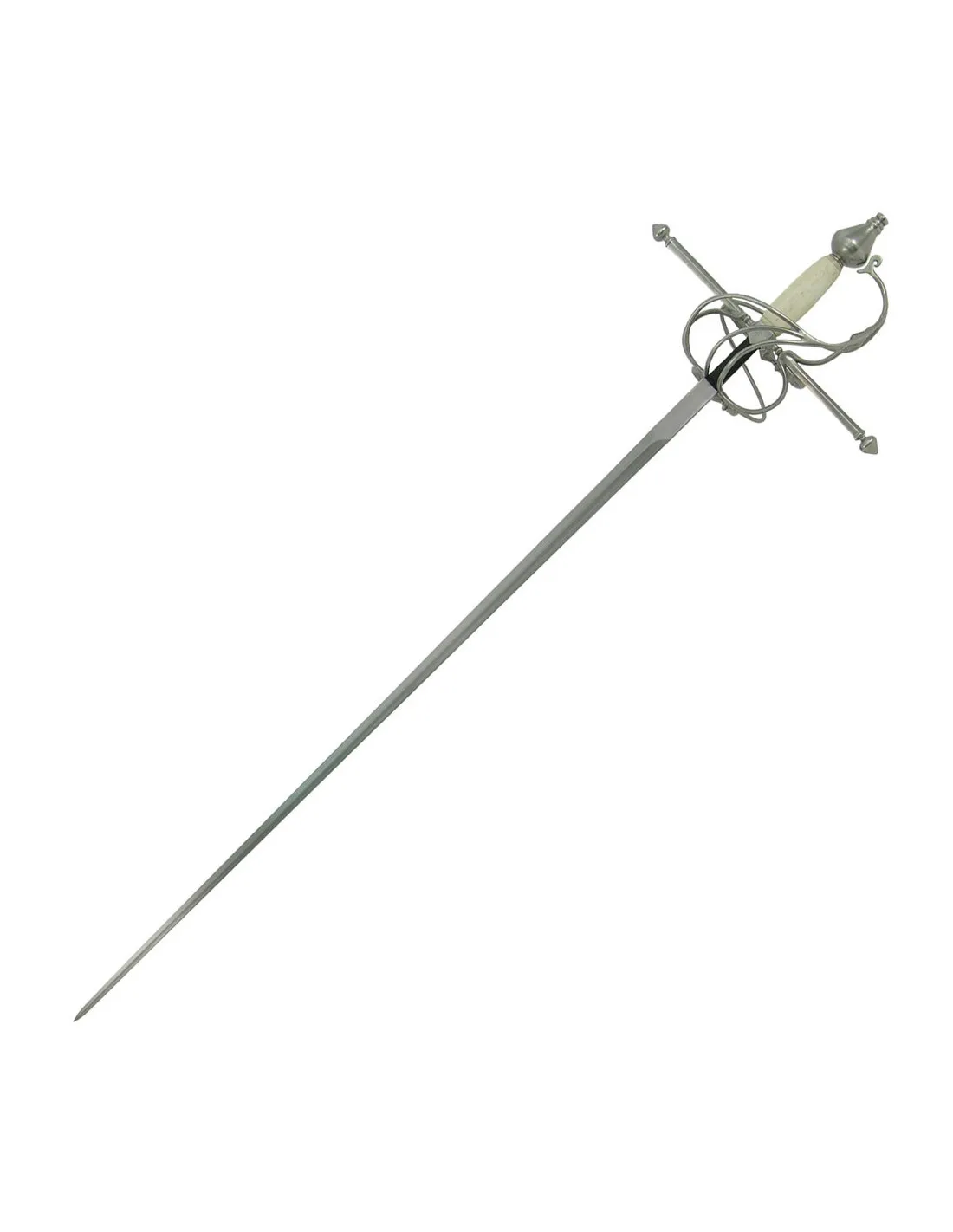 Espada Rapiera, puño hueso