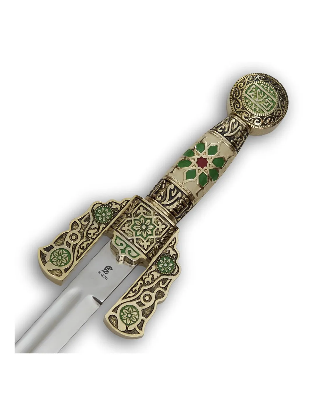 Espada Árabe decorada, 84 cms.