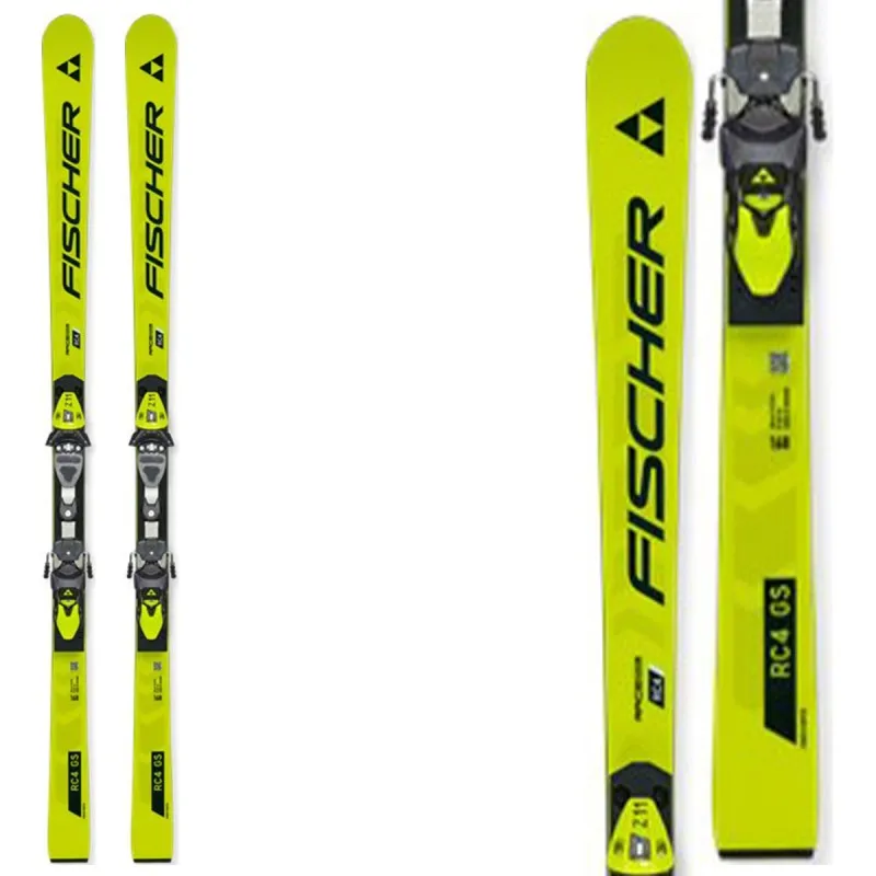 ESQUìS FISCHER RC4 WC GS JR MPLATE CON FIJACIONES RC4 Z14 ST