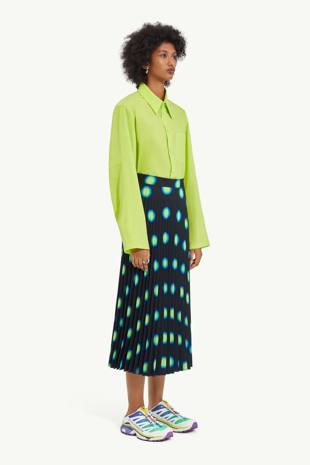 FALDA PLISADA PRINT