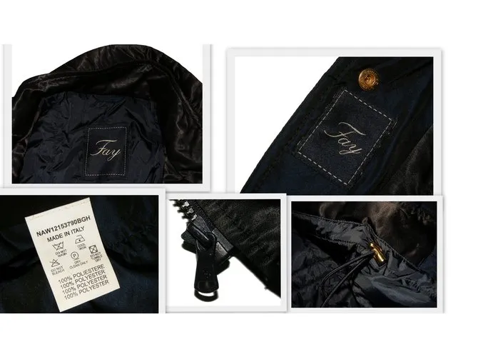 Fay Chaquetas Azul marino 